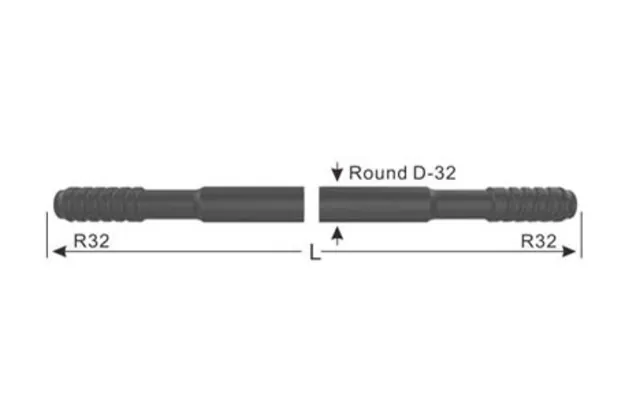 R32 Extension Drill Rod